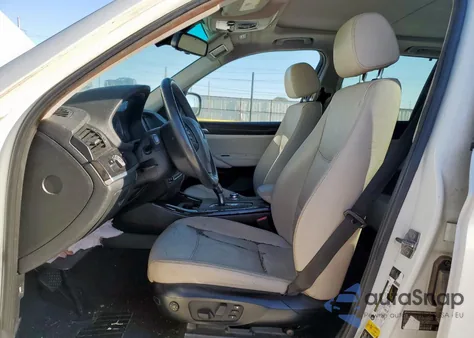 2012 BMW X3 xDrive28I z USA, uszkodzony, nr VIN 5UXWX5C56CL728014